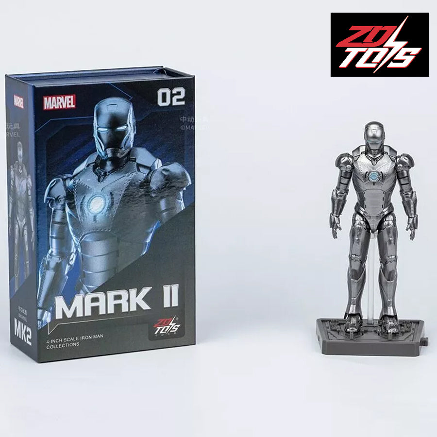 MCU Iron Man MK II 4-Inch Hall of Armors, Marvel Officially