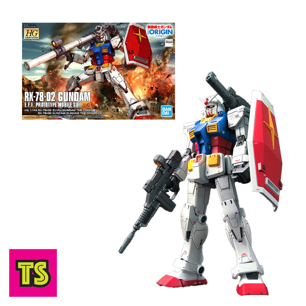 HG 1/144 RX-78-02 Gundam (The Origin Ver.), Mobile Suit Gundam