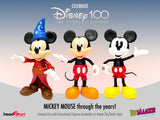 Promotional Pic, Classic Mickey Mouse 6-Inch Articulated Collectible Action Figure, Disney 100 Years of Wonder D100 by HeadStart 2023 | ToySack, buy Disney toys for sale online at ToySack Philippines
