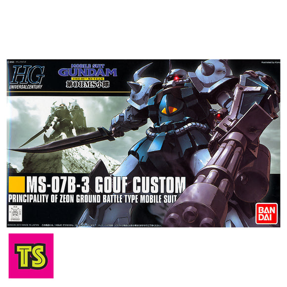 1/144 HGUC MS-07B3 Gouf Custom, Gundam by Bandai | ToySack, buy Gundam toys and model kits for sale at ToySack Philippines