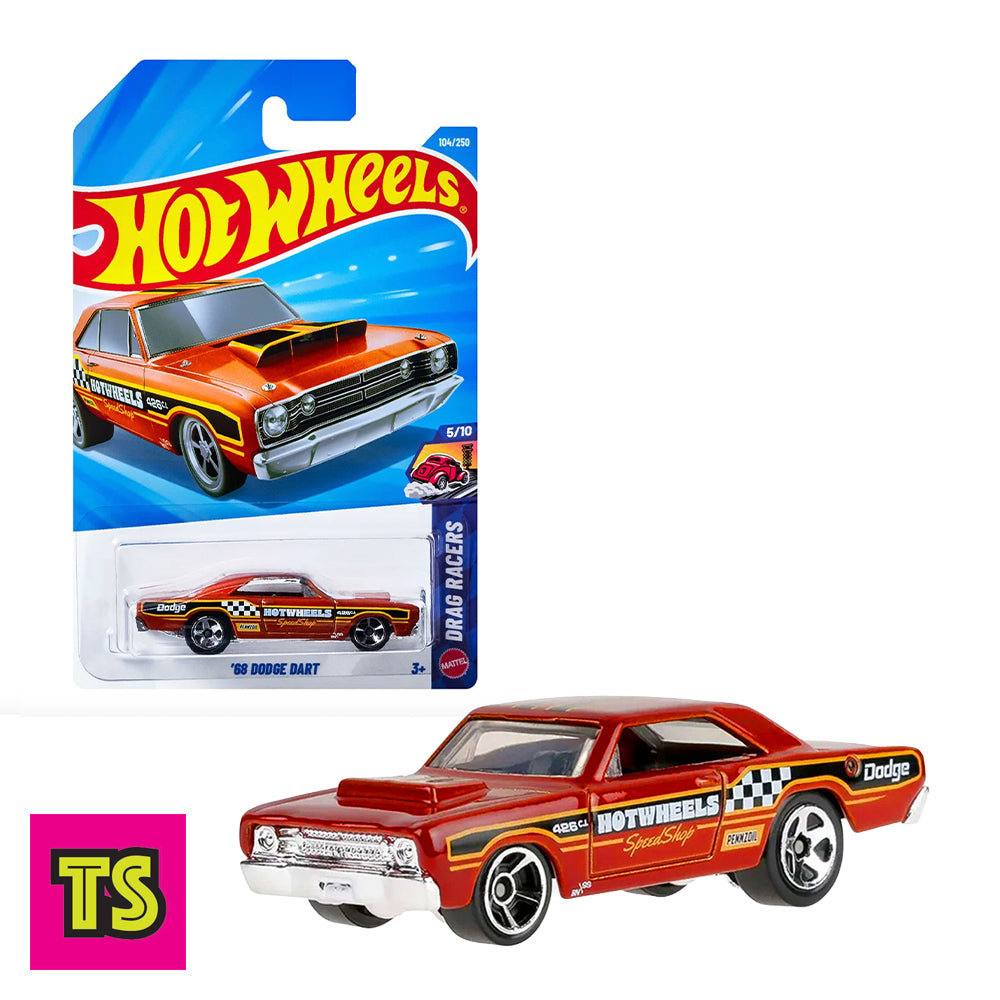 68 Dodge Dart, Hot Wheels Basic Car Collection by Mattel | ToySack