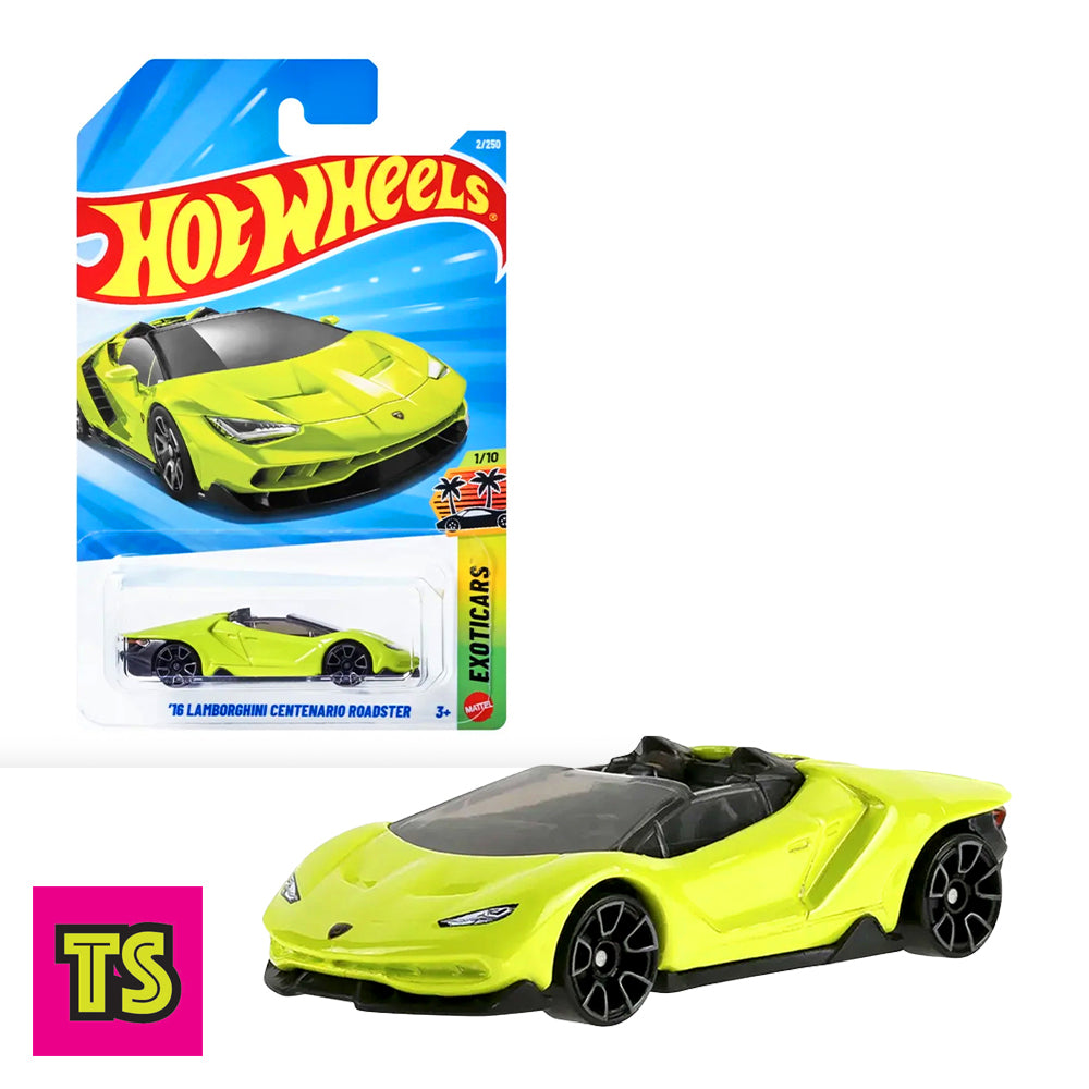 16 Lamborghini Centenario Roadster, Hot Wheels Basic Car