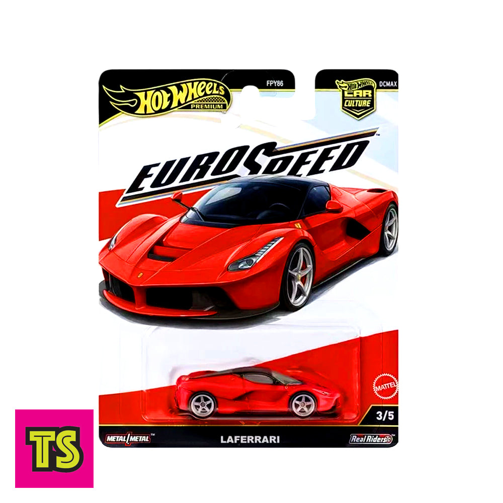 3/5 LaFerrari, Hot Wheels Premium Car Culture EuroSpeed by Mattel