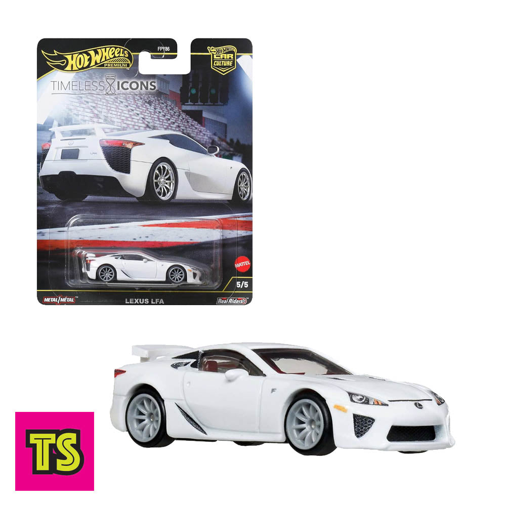 Lexus LFA, Hot Wheels Premium Car Culture Timeless Icons by Mattel