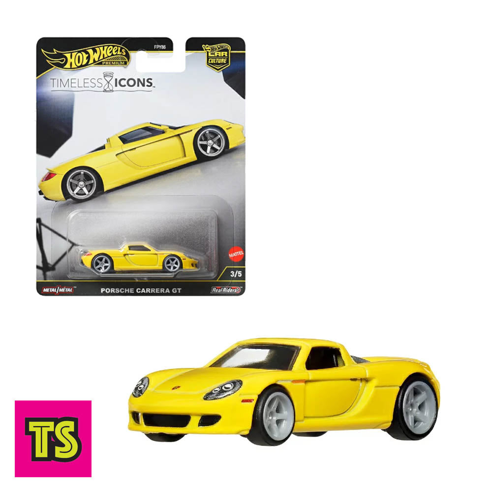 Porsche Carrera GT, Hot Wheels Premium Car Culture Timeless Icons