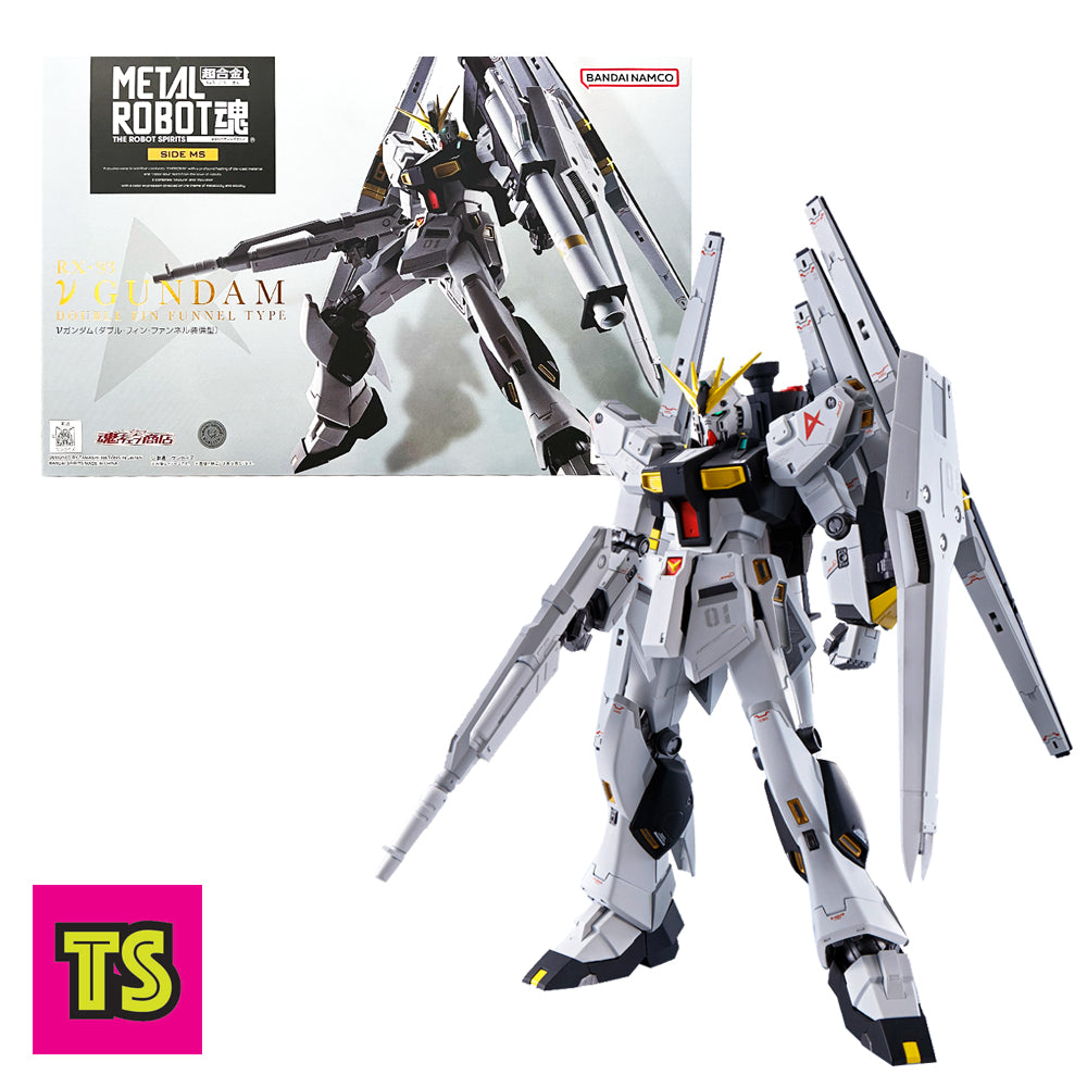 RX-93 Nu Double Fin Funnel Type Gundam (1/144 with DieCast Parts