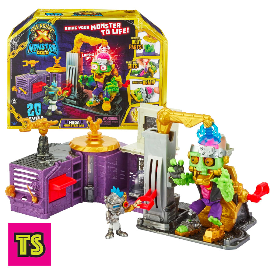 Mega Monster Lab with 20 Levels, Treasure X by Moose ToySack