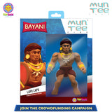 Packaging Detail, Lapu Lapu, Bayani 3.5" Scale Figure, MunTee Figs Crowdfunding Campaign #1 by ToySack Studios 2024 | ToySack, buy other MunTee Figs toys only at ToySack Philippines