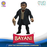 Angled, Jose Rizal (La Liga Filipina), Bayani 3.5" Scale Figure, MunTee Figs Crowdfunding Campaign #1 by ToySack Studios 2024 | ToySack, buy MunTee Figs exclusively on ToySack Philippines