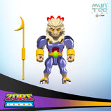 Figure and Staff, Nykus™, Skilled Warrior of the Zors of Terra™ 3.5" Scale Figure, MunTee Figs Crowdfunding Campaign #1 by ToySack Studios 2023 | ToySack, Re/Create your childhood at ToySack