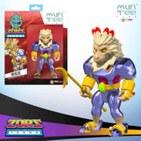 Figure and Packaging, Nykus™, Skilled Warrior of the Zors of Terra™ 3.5" Scale Figure, MunTee Figs Crowdfunding Campaign #1 by ToySack Studios 2023 | ToySack, Re/Create your childhood at ToySack