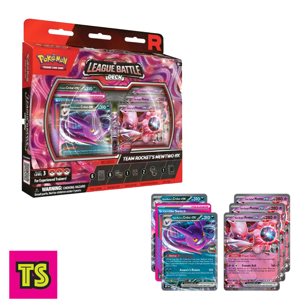 pokemon tcg cards team rocket's mewtwo ex box Pokemon Team Rocket's Mewtwo ex English Collection Box — Japan2UK main image 1