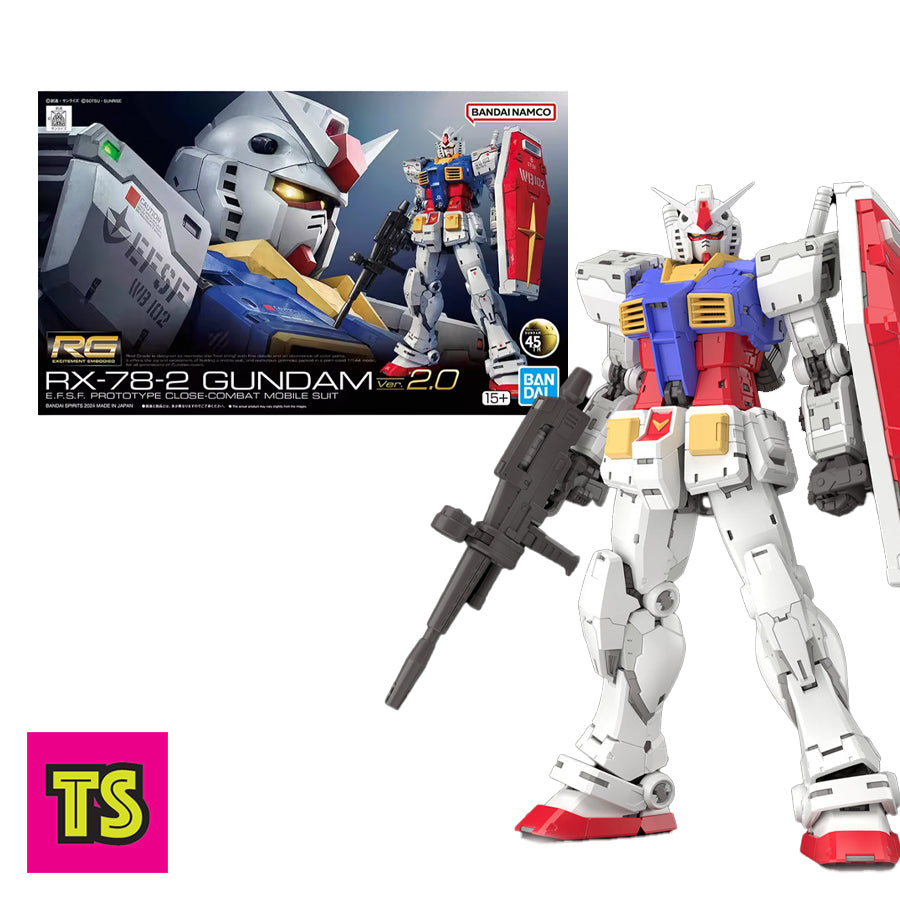1/144 RG RX-78-2 2.0, Gundam by Bandai 2024 | ToySack – 