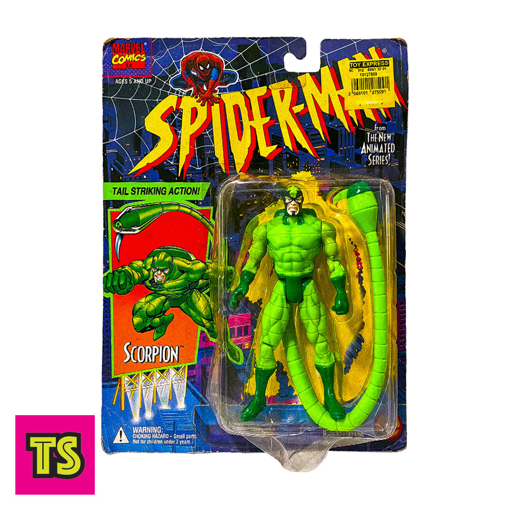 Scorpion (New in Sealed Card), Marvel's Spider-Man the Animated