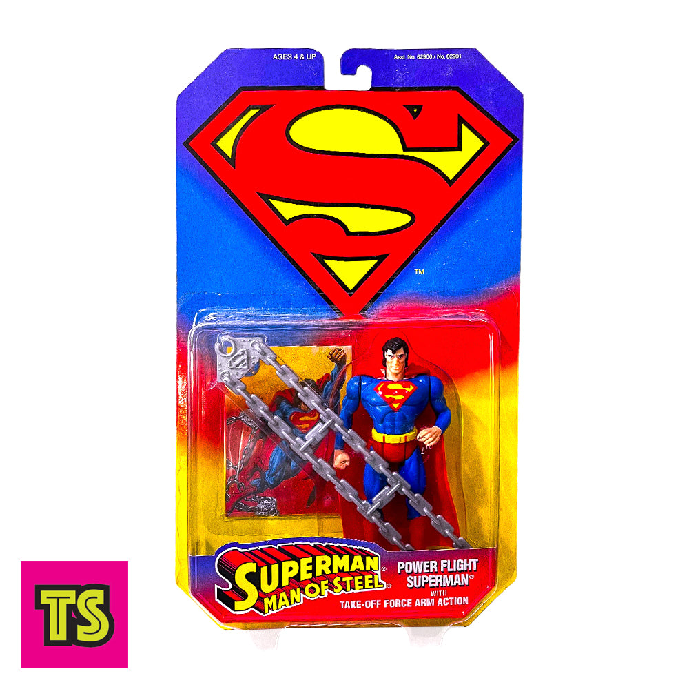 Power Flight Superman, Superman Man of Steel Vintage Toys by