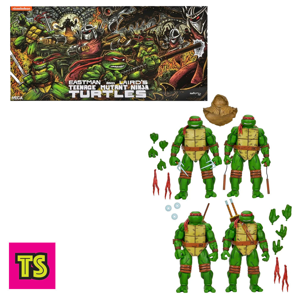 Eastman & Laird 4-Pack Turtles, Teenage Mutant Ninja Turtles TMNT