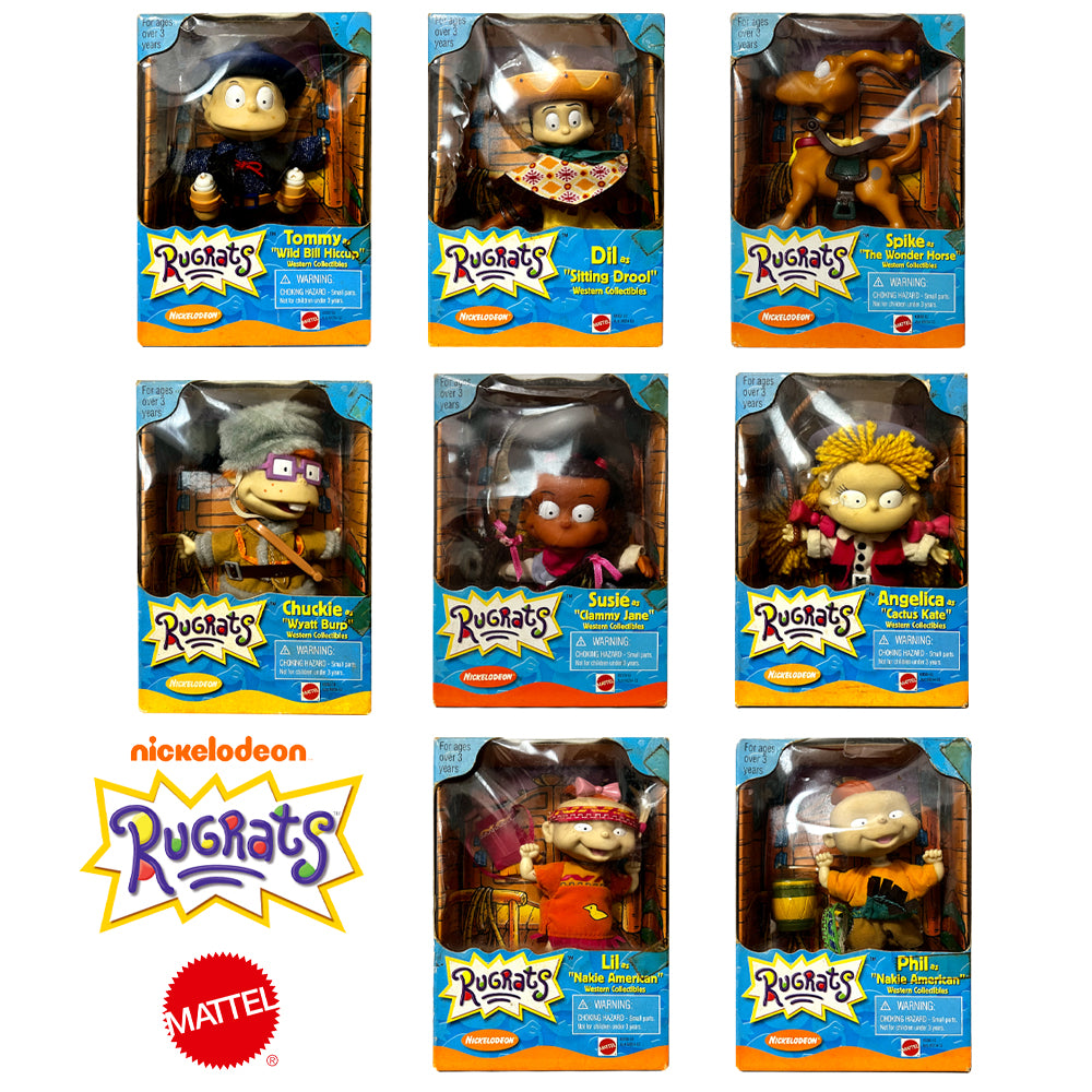 Rugrats Western Set of 8, Rugrats by Mattel 1999 | ToySack
