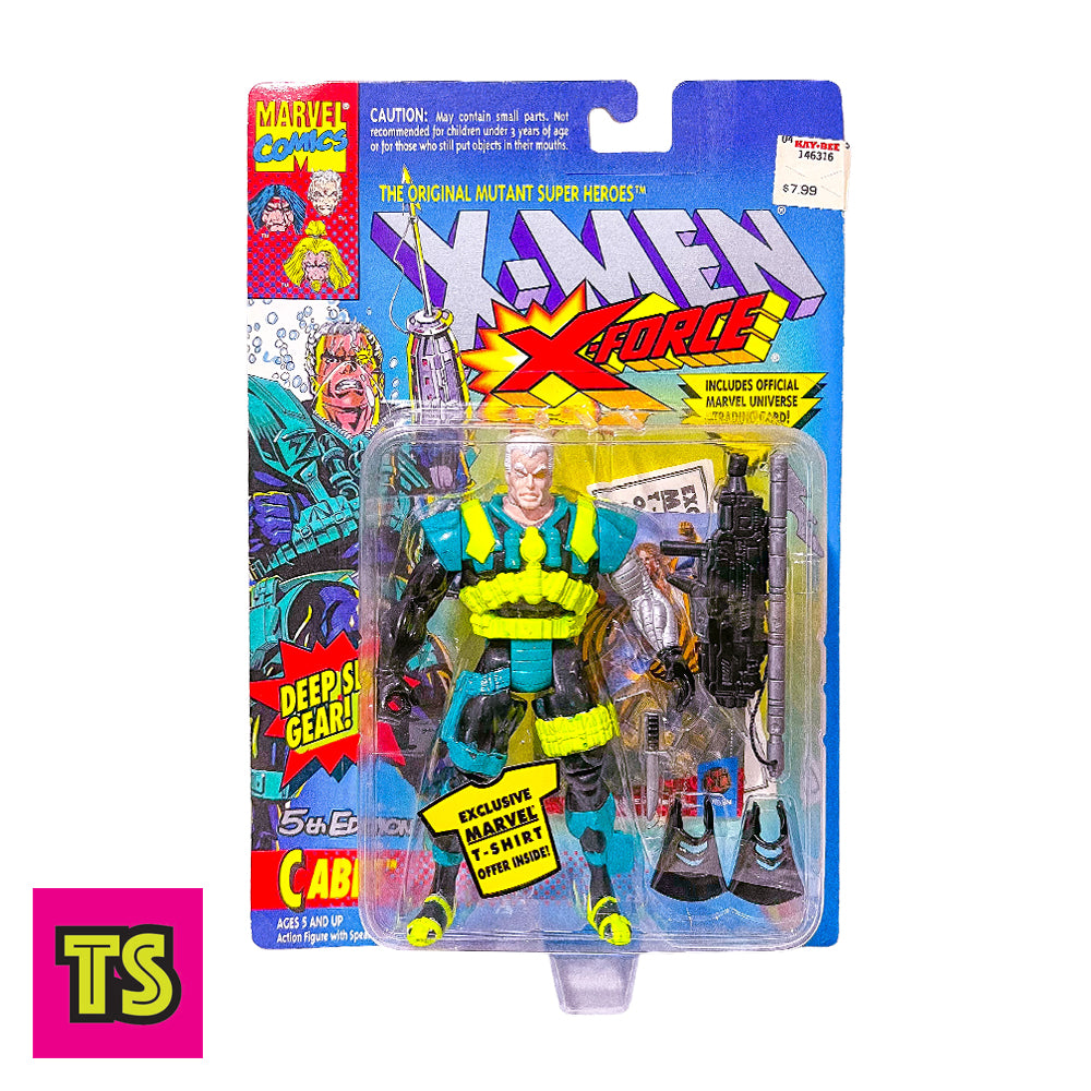 Cable (5th Edition - Deep Sea Gear), Vintage X-Men: X-Force by Toy