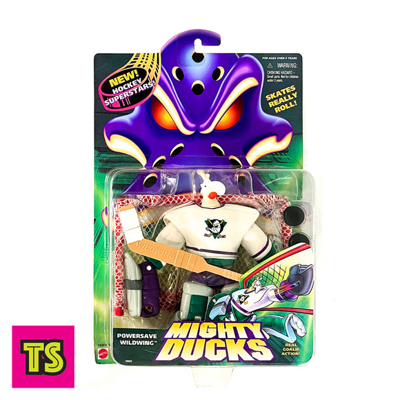 Powersave Wildwing, Mighty Ducks Hockey Superstars Series by Mattel 1996 | ToySack, buy vintage toys for sale online at ToySack Philippines
