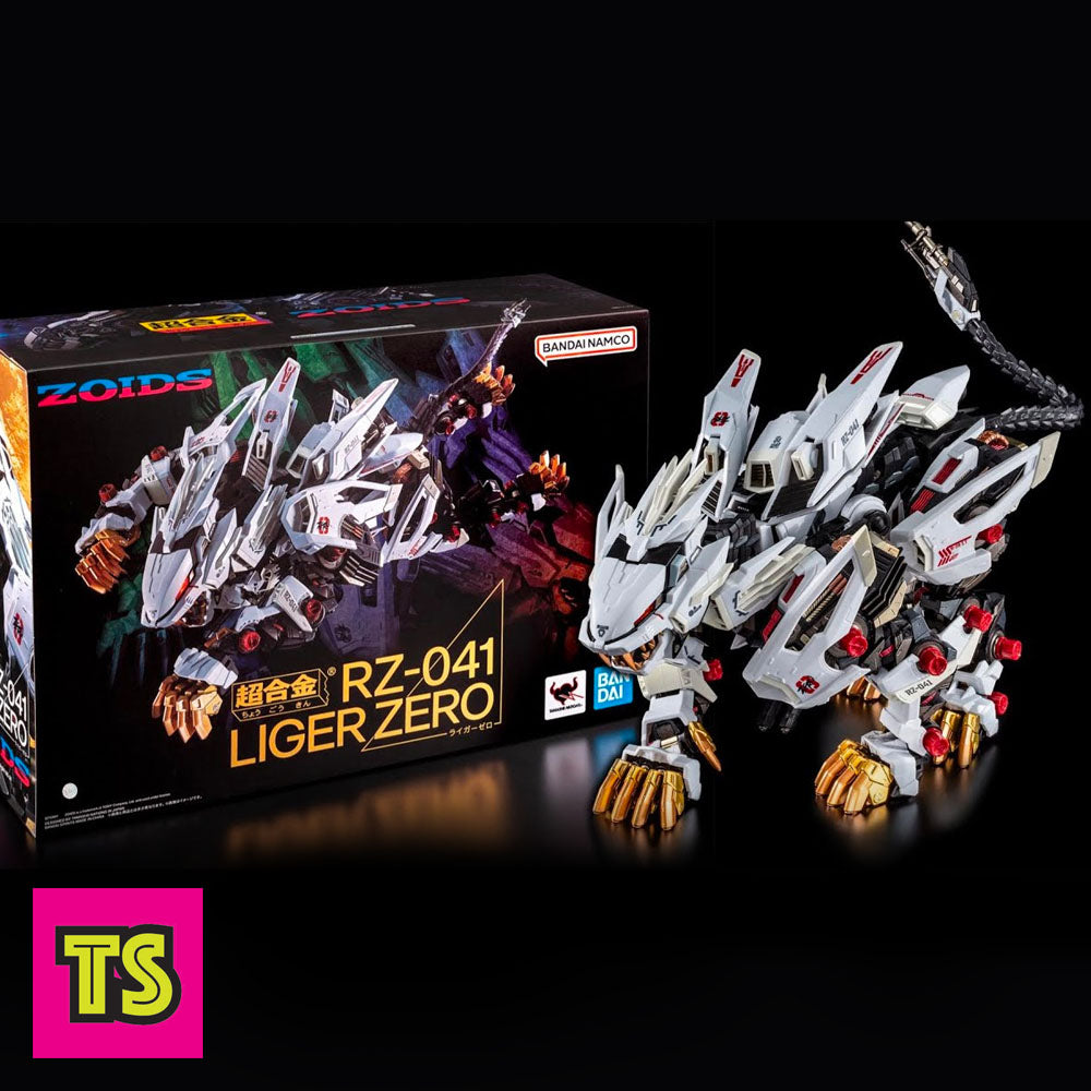 RZ-041 Liger Zero, SOC Soul of Chogokin by Bandai 2023 | ToySack