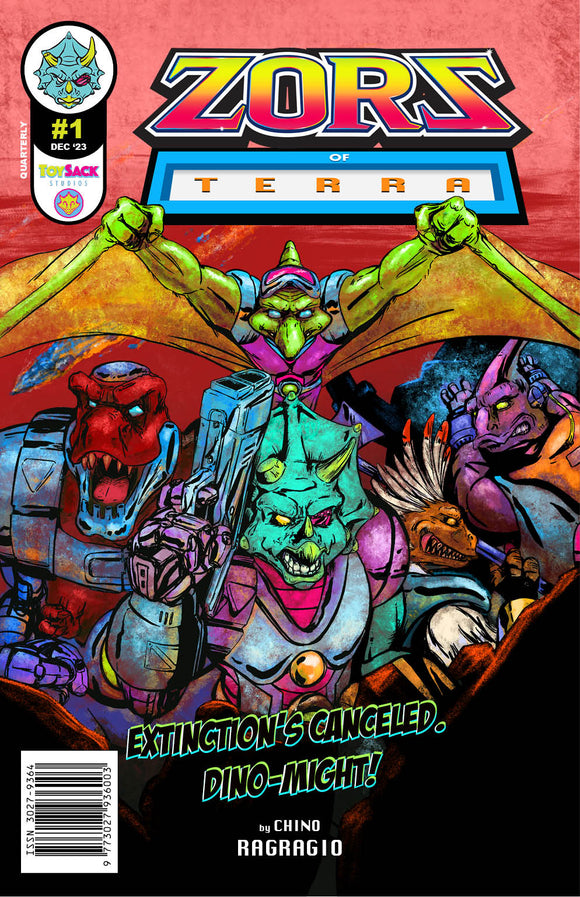 ZORS of TERRA Issue #1 (Screen Version), Published by ToySack Studios | ToySack, buy other comics by Chino Ragragio at ToySack Philippines
