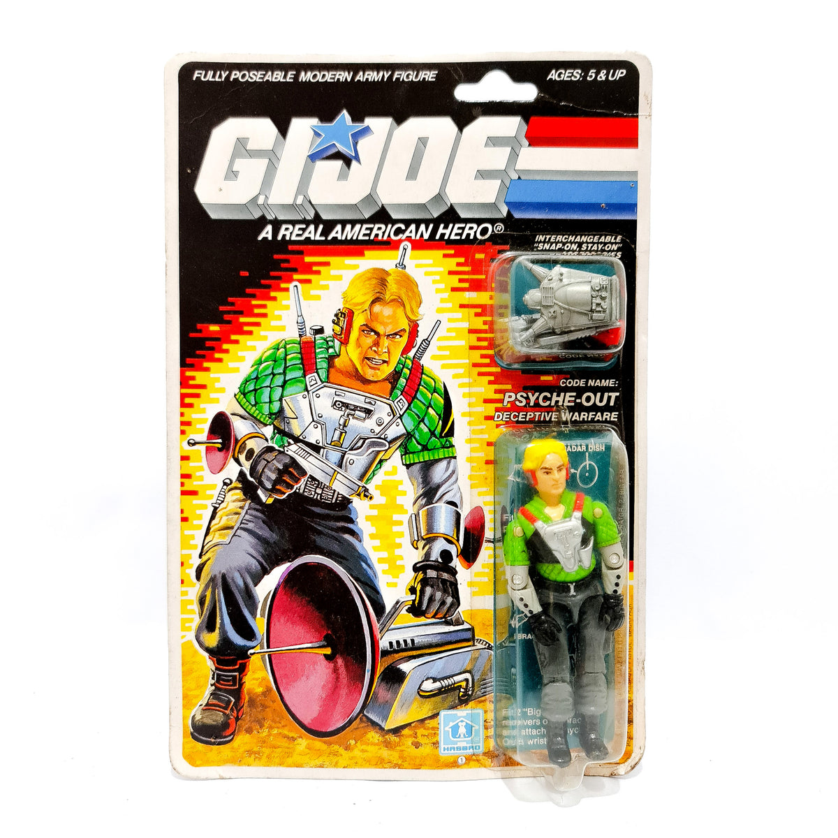 Psych-Out, Vintage GI Joe A Real American Hero (ARAH) by Hasbro