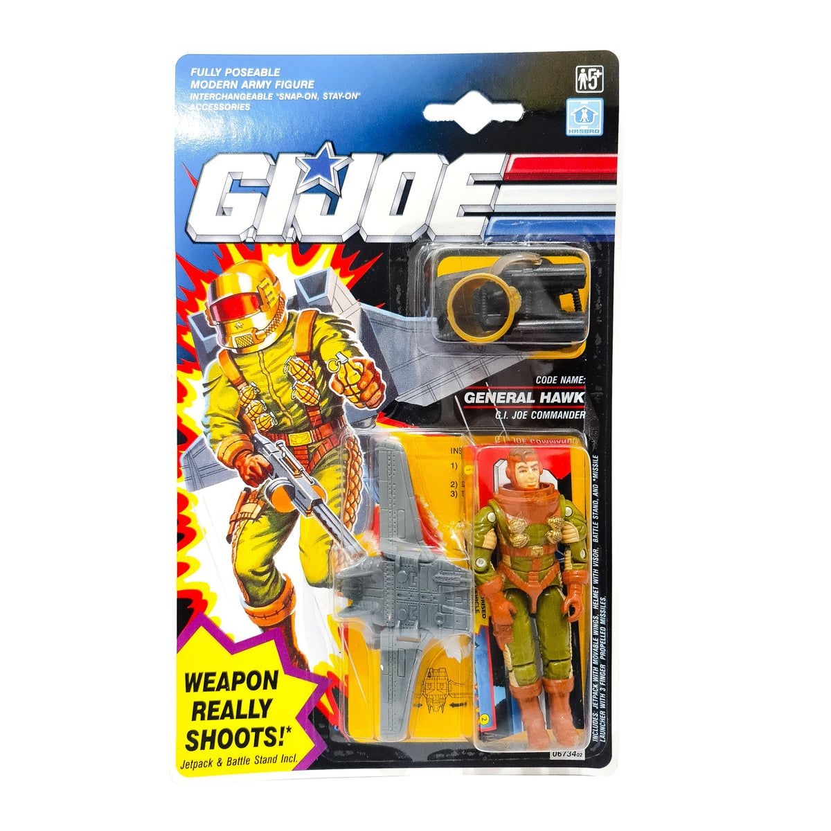 ToySack | General Hawk UK Card Variant, GI Joe ARAH by Hasbro UK