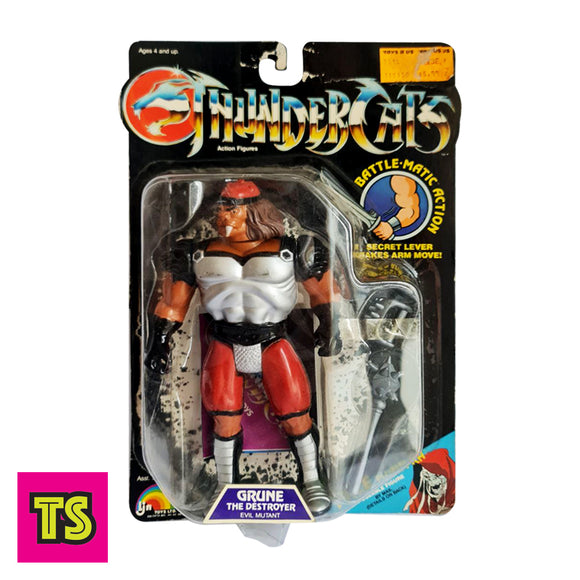 Grune (B. New w/ Corner Bubble Lift), Vintage Thundercats with Battle-Matic Action by LJN 1986 | ToySack, buy vintage Thundercats toys for sale online at ToySack Philippines