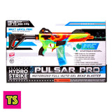 Box Package Details, Hydro Strike Pulsar Pro Motorized Gel-Tek Blaster, by Prime Toys 2023 | ToySack, buy role-play Nerf-like toys for sale online at ToySack Philippines