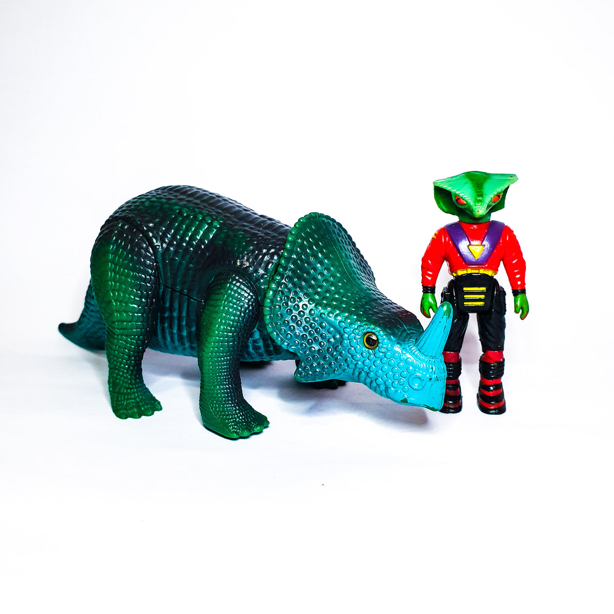 ToySack Dino-Riders Monoclonius w/ Cobrus (T-Rex) – 