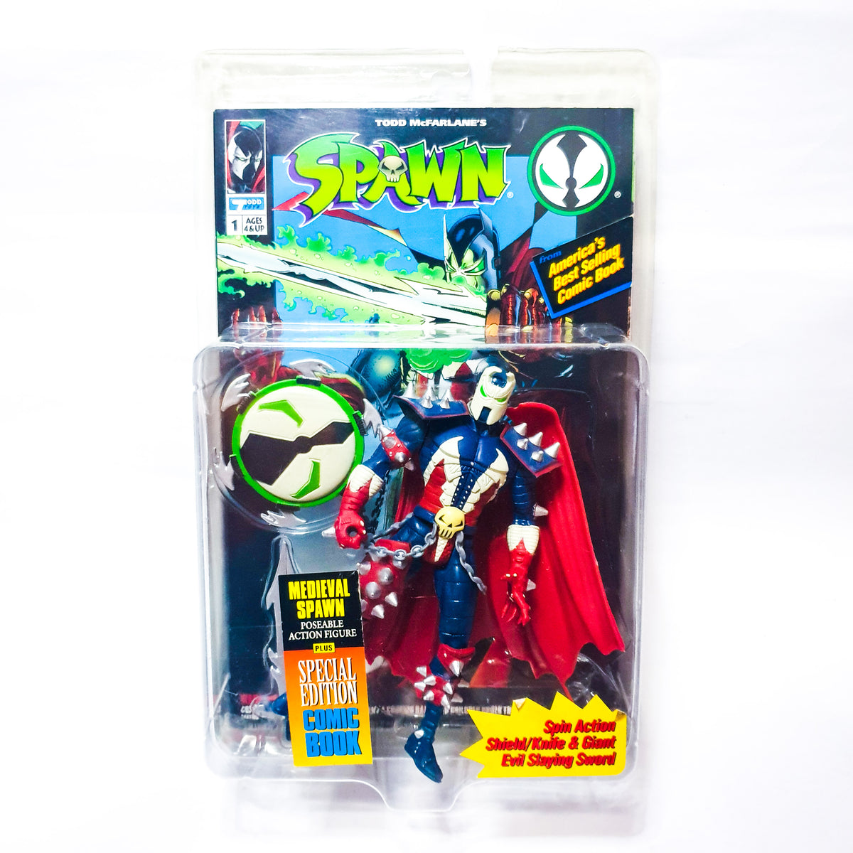 ToySack Medieval Spawn, Spawn Series by McFarlane, 1994