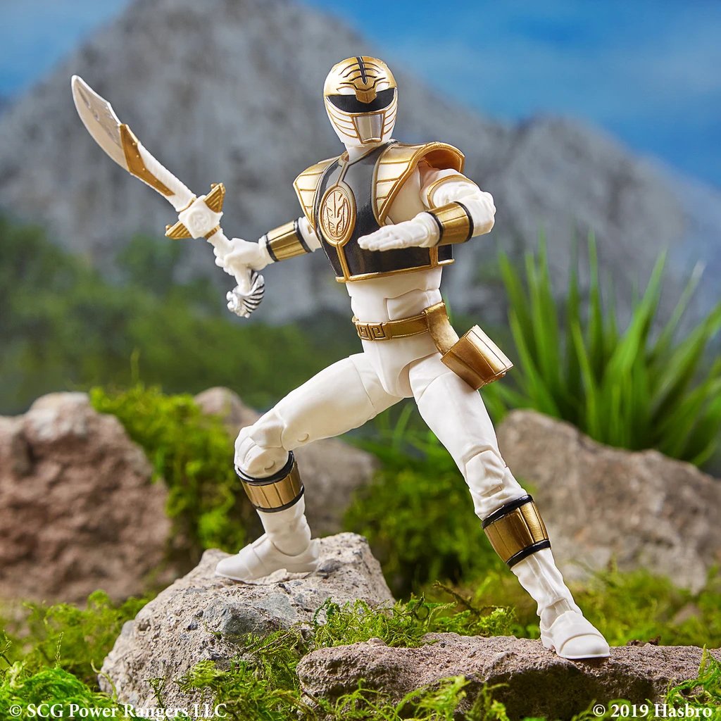 ToySack White Ranger, Power Rangers Lightning Collection by
