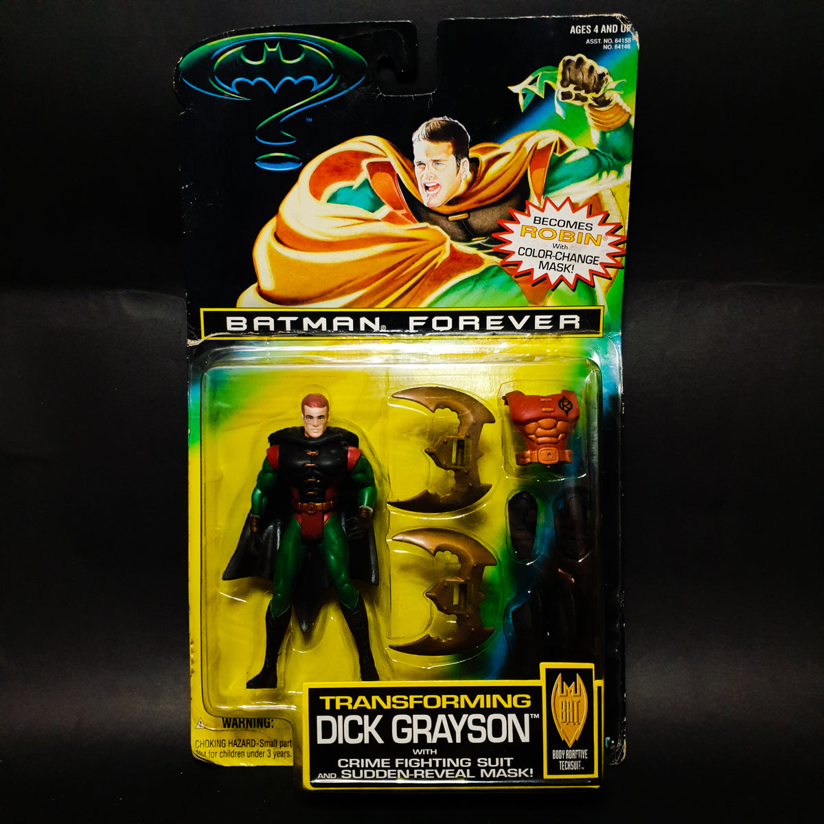 Transforming Dick Grayson (Robin), Batman Forever by kenner