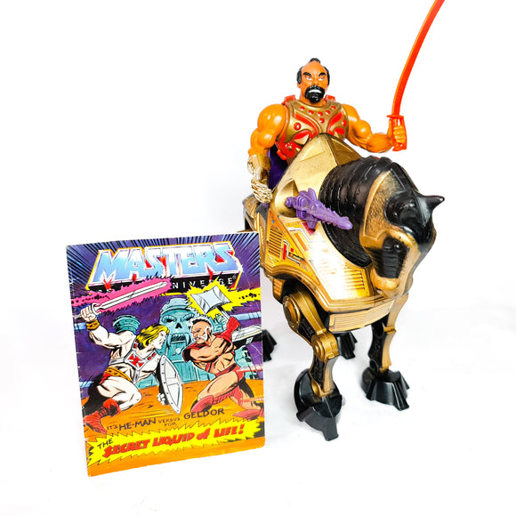 ToySack | Night Stalker & Jitsu (Incomplete) with Comic, MOTU Masters of the Universe by Mattel 1984-1985, buy vintage MOTU toys for sale online at ToySack Philippines