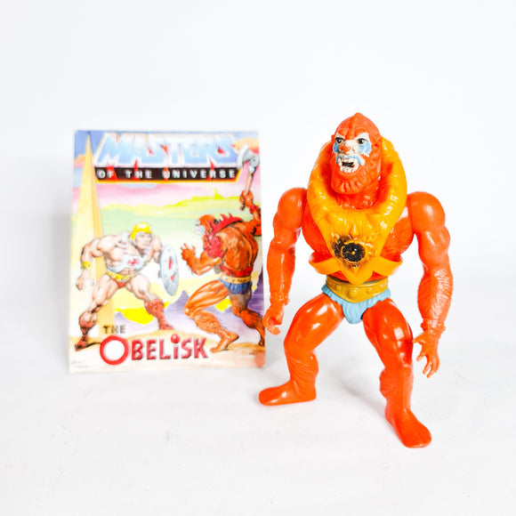 ToySack | Beastman Yellow Armor with Comic, MOTU Masters of the Universe by Mattel 1981, buy vintage He-Man toys for sale  online at ToySack Philippines