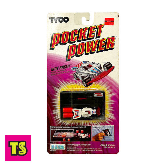 Indy Racer, Pocket Power by Sega Toys 1989 | ToySack, buy vintage toys for sale online at ToySack Philippines