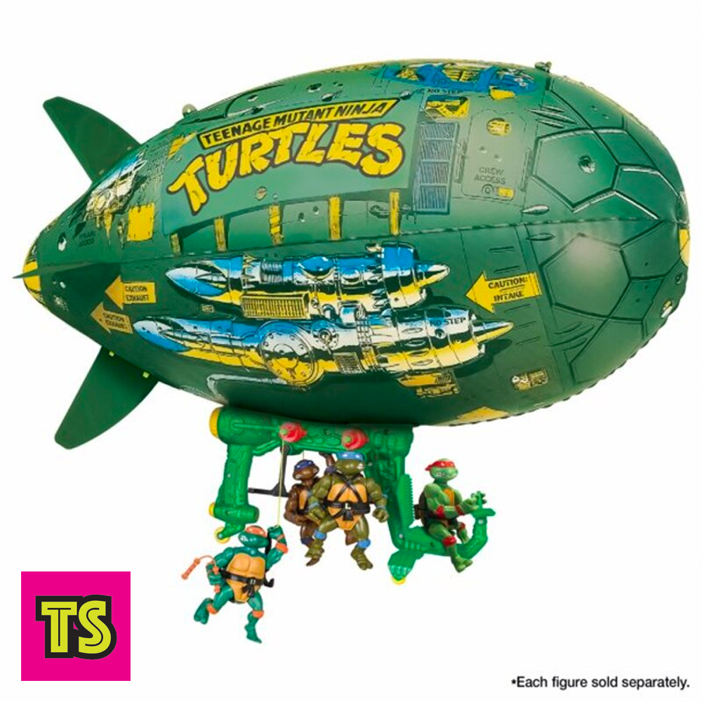 Turtle Blimp, Vintage Reissue Teenage Mutant Ninja Turtles (TMNT