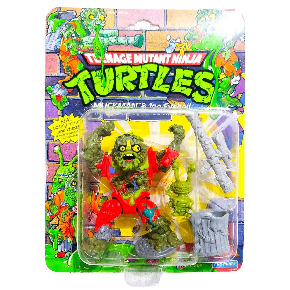 Muckman, Vintage Teenage Mutant Ninja Turtles TMNT by Playmates