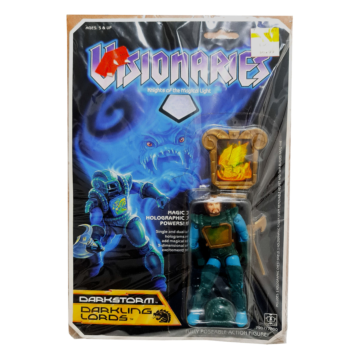 Figurine Hasbro Vintage – Visionaries Darkstorm – 1987 – Occasion