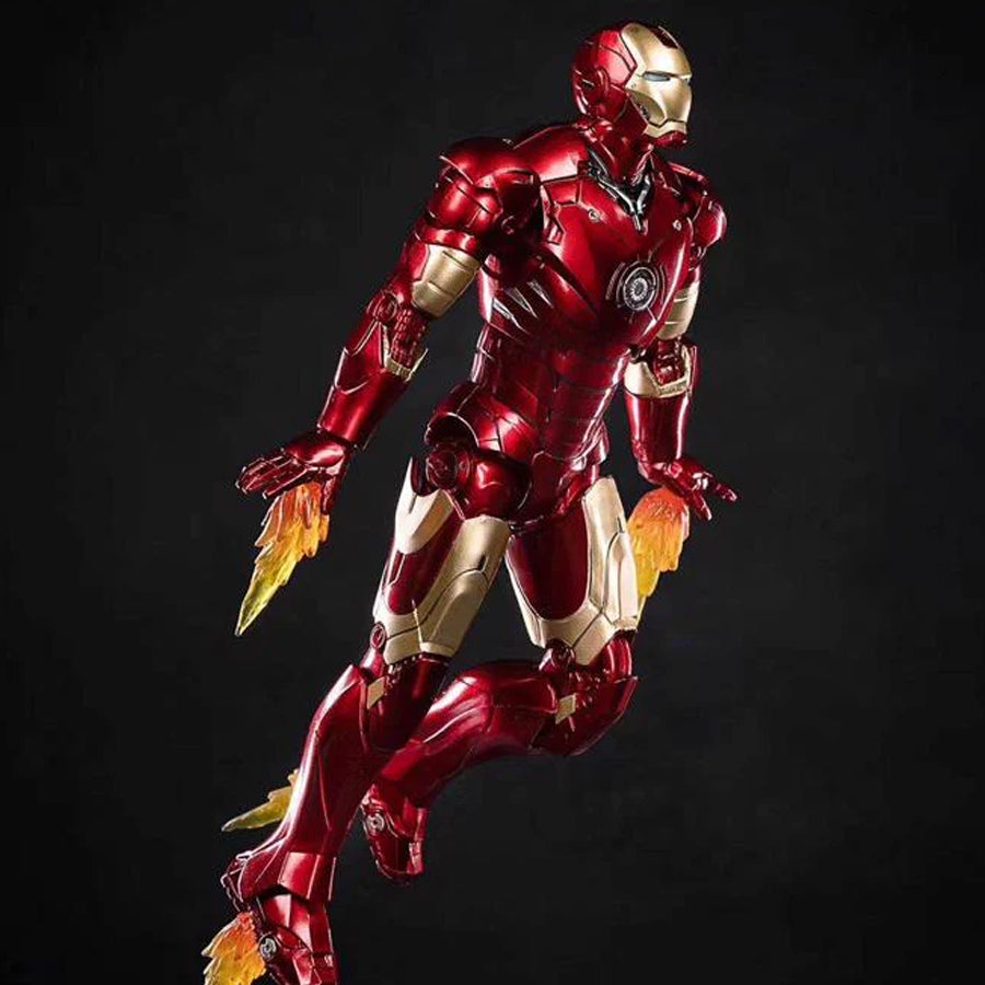 MCU Iron Man MK III 7-Inch (1/10), Marvel Officially Licensed by