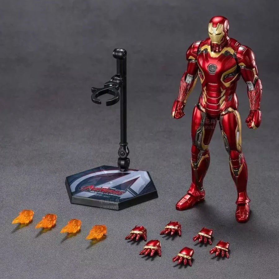 MCU Iron Man MK 45 7-Inch (1/10), Marvel Officially Licensed by ZD