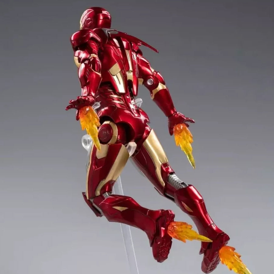 MCU Iron Man MK VII 7-Inch (1/10), Marvel Officially Licensed by