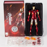 Box Contents, MCU Iron Man MK VII 7-Inch (1/10), Marvel Officially Licensed by ZD Toys | ToySack, buy Marvel toys for sale online at ToySack