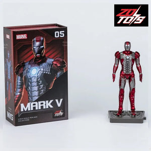 MCU Iron Man MK V 4-Inch Hall of Armors, Marvel Officially Licensed by ZD Toys | ToySack, buy Marvel toys for sale online at ToySack