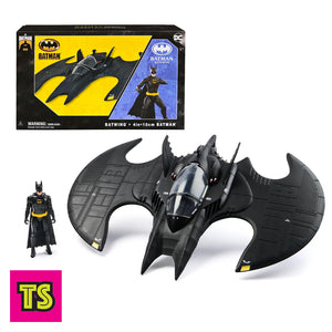 Main Photo, 1989 Batwing with 4" Keaton Batman , 85th Aniversary Batman by Spin Master 2024 | ToySack, buy Batman collectibles and toys only at ToySack