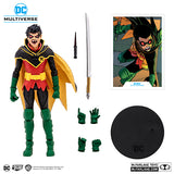 Package Contents, Robin Damian Wayne (DC vs Vampires), Batman DC by McFarlane | ToySack, buy DC toys for sale online at ToySack Philippines