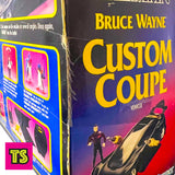 Sealed Right Side, Back of Box Details, Bruce Wayne Custom Coupe Vehicle with Action Figure New in Sealed Box with Shelf-Wear, Batman Returns by Kenner from 1992 | ToySack, buy vintage 90s DC & Batman action figures, toys, vehicles, and collectibles for sale online at ToySack!

We ship internationally.