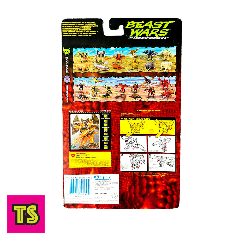 Airazor, Transformers Beast Wars by Hasbro 1996 | ToySack – 