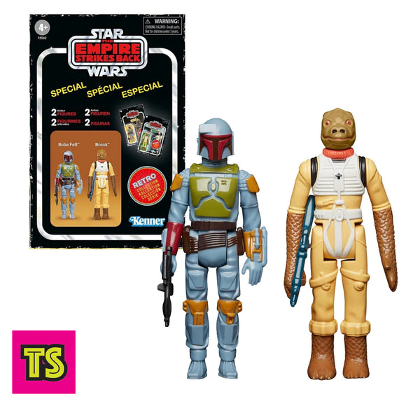 F5562 Boba Fett & Bossk, Kenner Retro Star Wars by Hasbro | ToySack, buy more Star Wars toys for sale online at ToySack