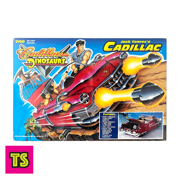 Jack Tenrec's Cadillac, Vintage Cadillacs & Dinosaurs by Tyco 1993 | ToySack, buy vintage Tyco & Mattel toys for sale online at ToySack Philippines